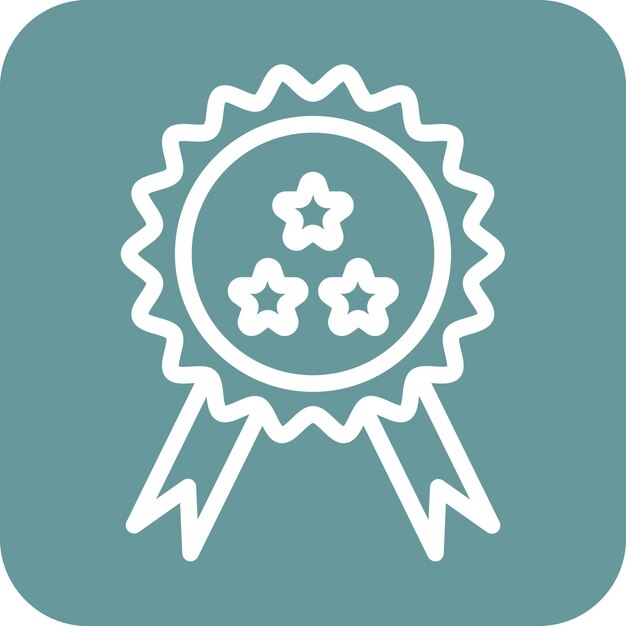 Vector Design Badge Icon Style