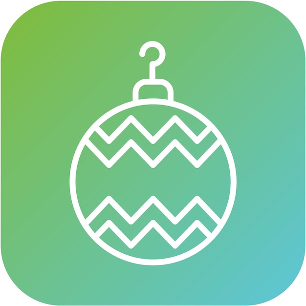 Vector Design Bauble Icon Style
