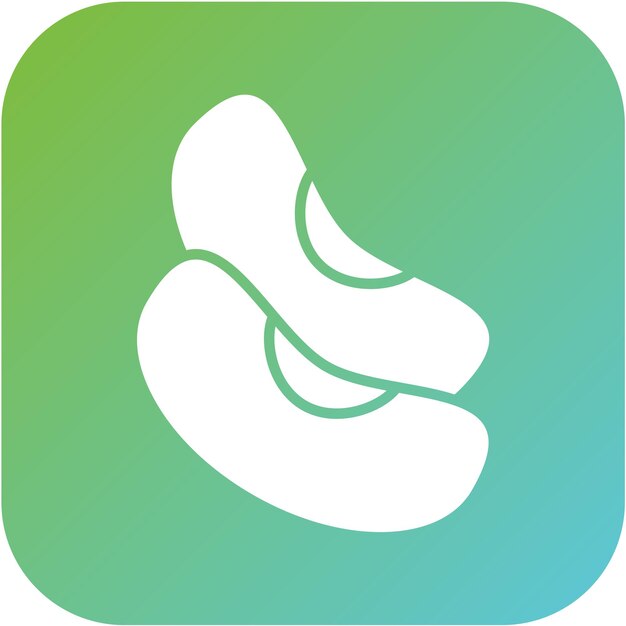vector design bean icon style