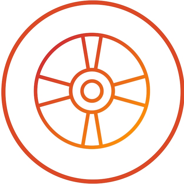 Vector Design Bluray RW DL Icon Style