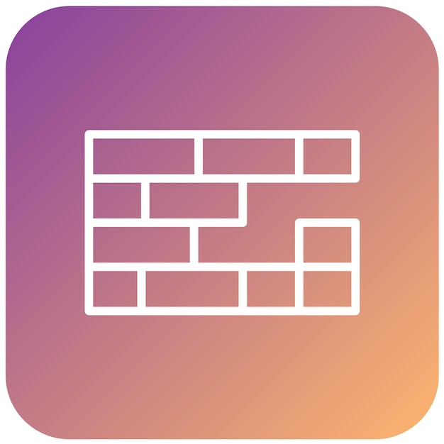Vector Design Brick Icon Style