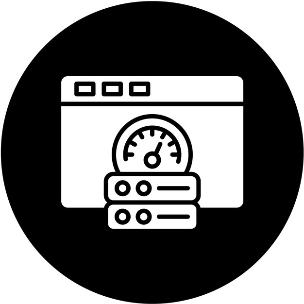 vector design browser cache icon style