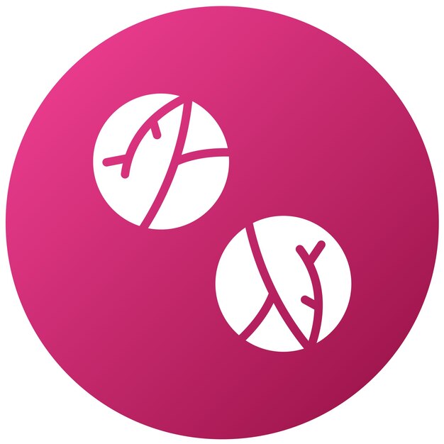 Vector Design Brussels Sprout Icon Style