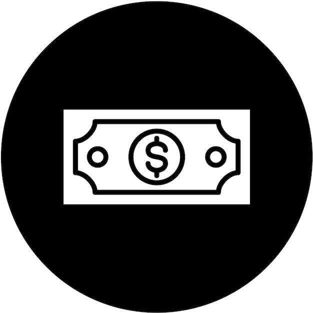 Vector Design Cash Icon Style