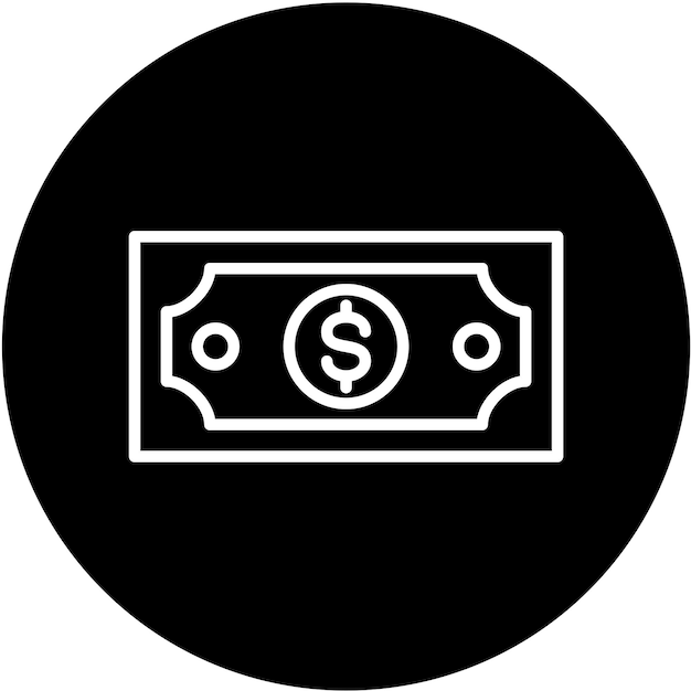 Vector Design Cash Icon Style
