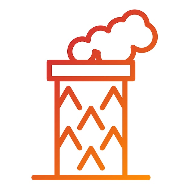 Vector Design Chimney Icon Style