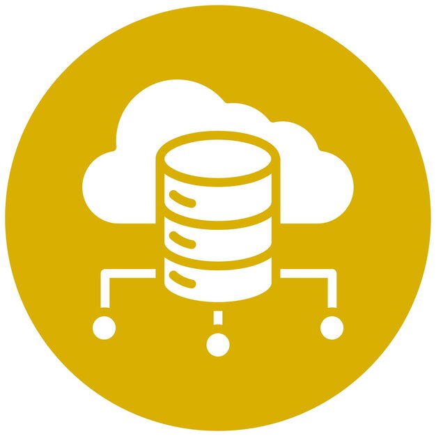 vector design cloud computing icon style