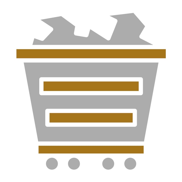 Vector Design Coal Icon Style