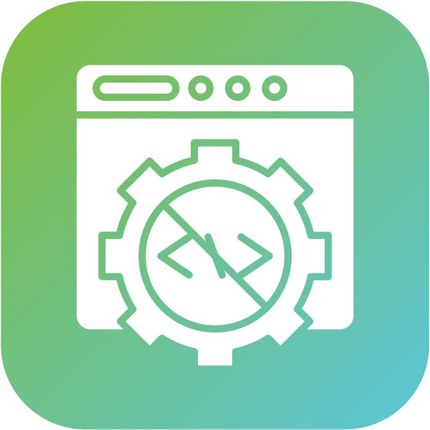 vector design code block icon style