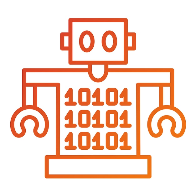 vector design coding icon style