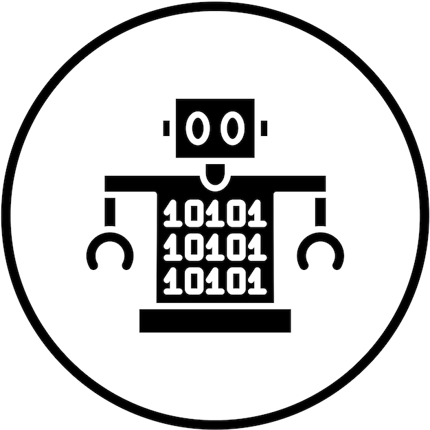 vector design coding icon style