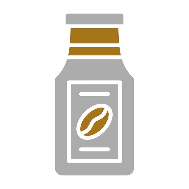 vector design coffee jar icon style