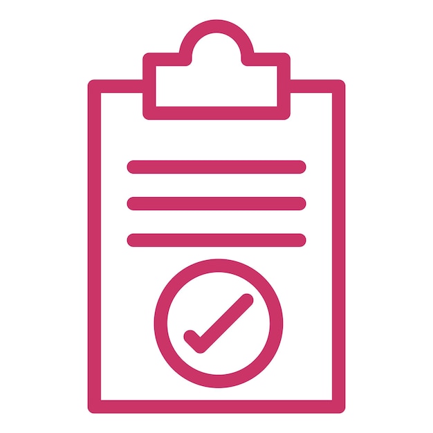 vector design completed tasks icon style