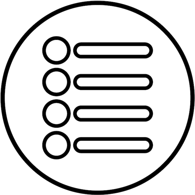 vector design configuration menu icon style