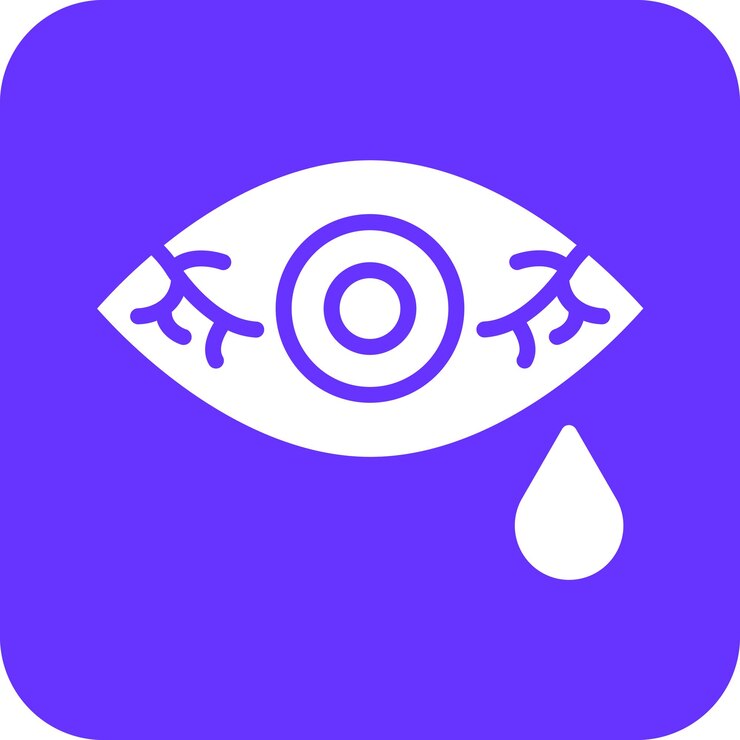 Vector Design Conjunctivitis Icon Style