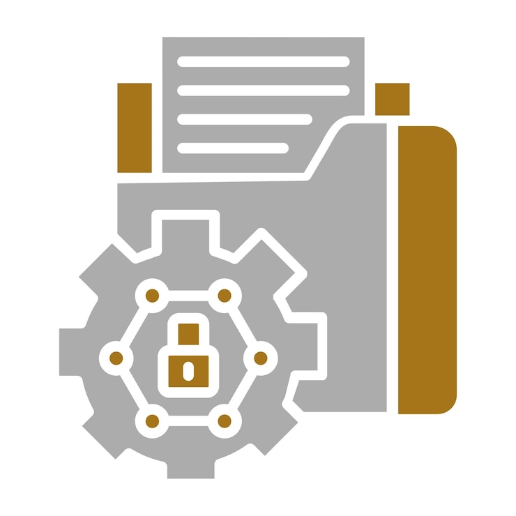 Vector vector design control over information icon style