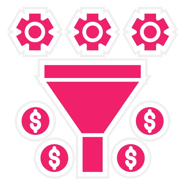 Vector Design Conversion Icon Style