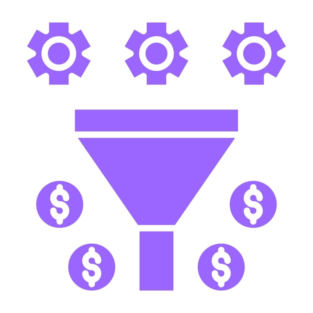 Vector Design Conversion Icon Style