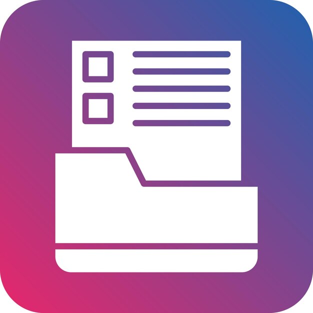 Vector Design Core Unit Icon Style