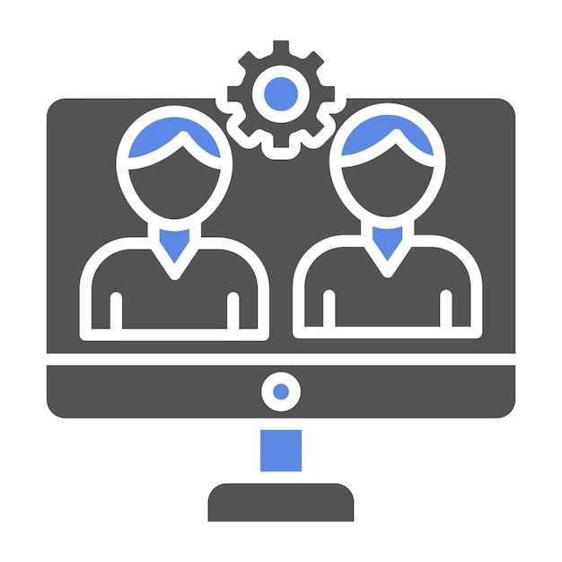 Vector Design Crowdsourcing Icon Style