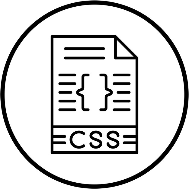 vector design css icon style