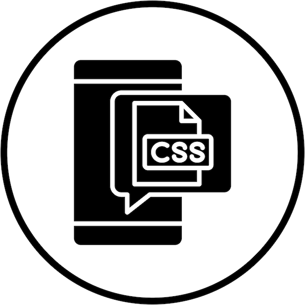 vector design css icon style