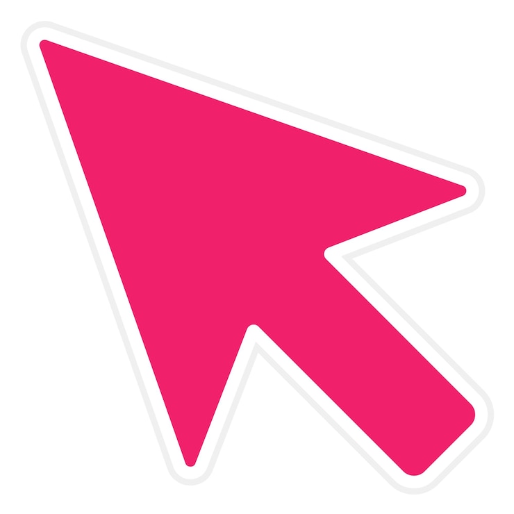 Vector vector design cursor arrow icon style