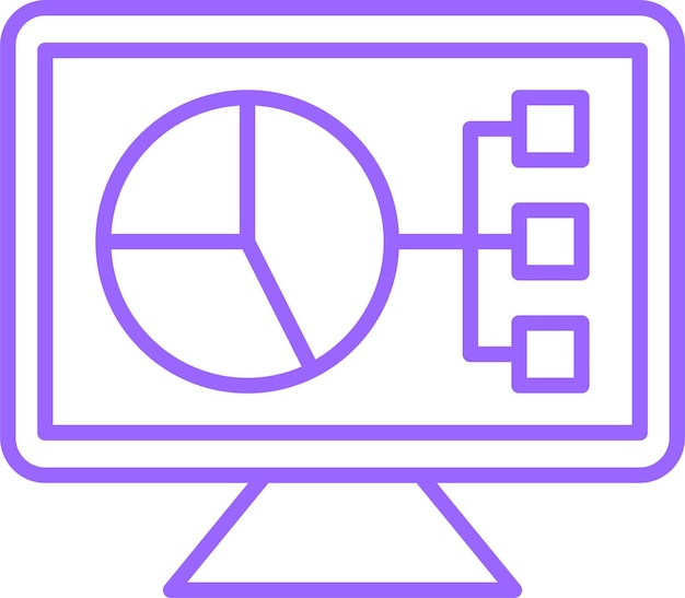 vector design data visualization icon style