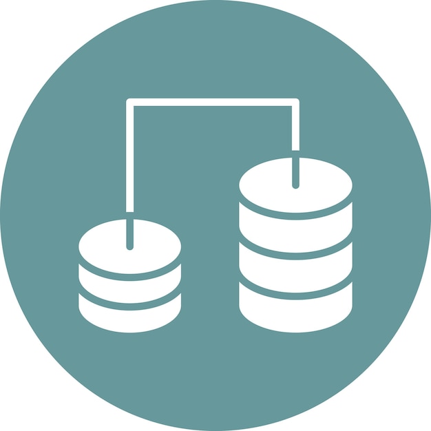 vector design database icon style