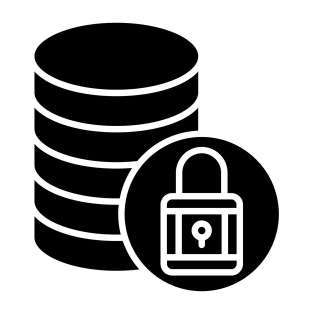 vector design database icon style