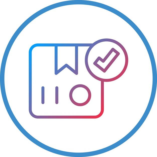 Vector Design Delivered Icon Style