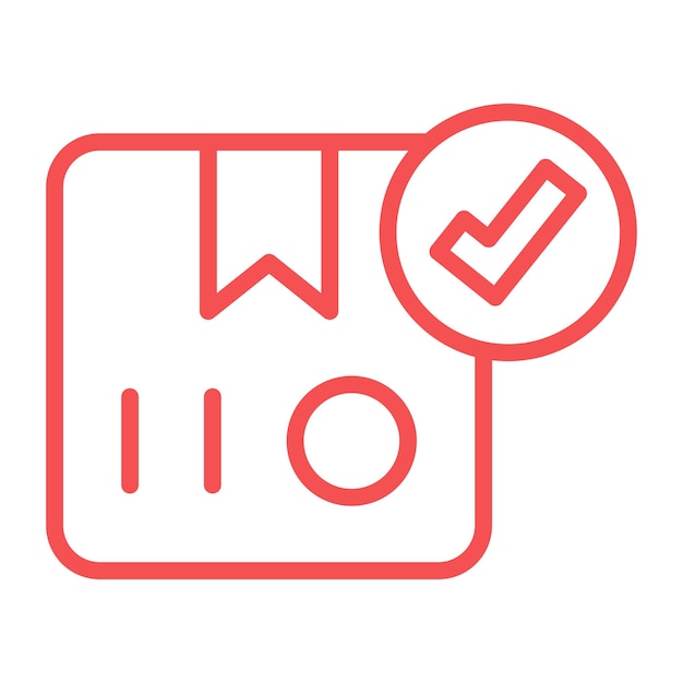 Vector Design Delivered Icon Style