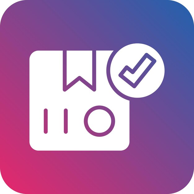 Vector Design Delivered Icon Style