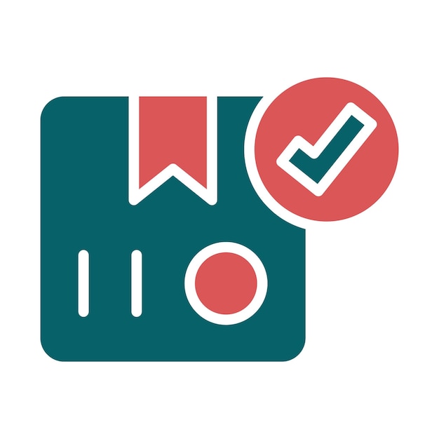 Vector Design Delivered Icon Style