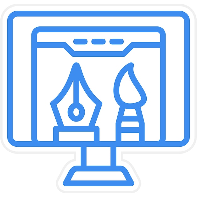 Vector Design Design Software Icon Style