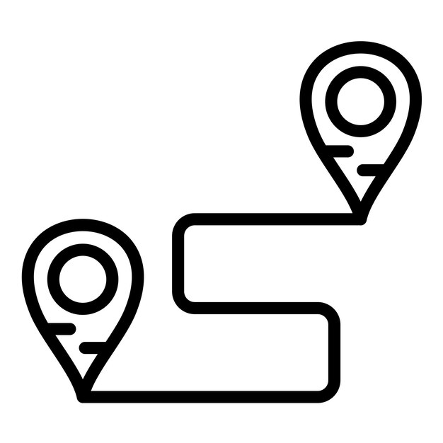 Vector Design Destination Icon Style