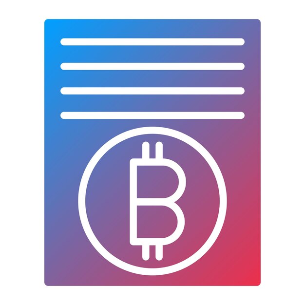 Vector Design Digital Ledger Icon Style