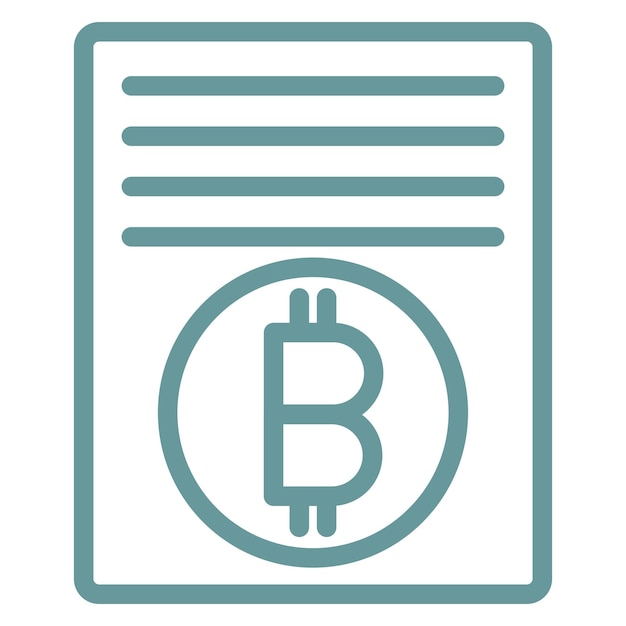 Vector Design Digital Ledger Icon Style