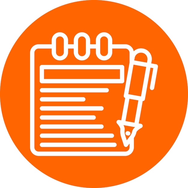 Vector Design Draft Icon Style
