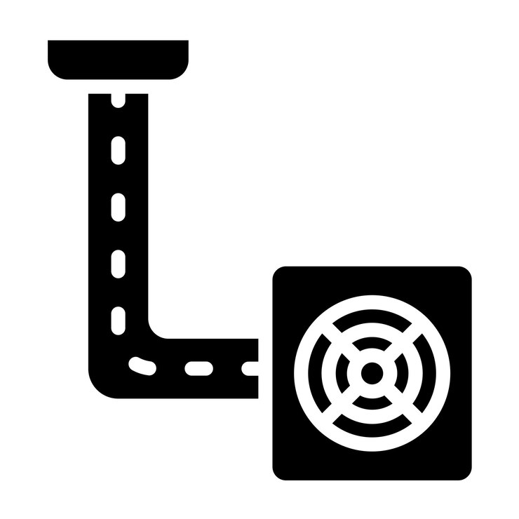Vector vector design ductwork icon style