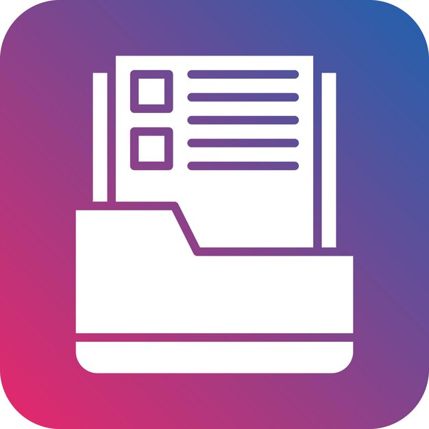 Vector Design Elective Unit Icon Style