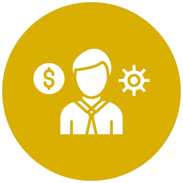 vector design employer icon style