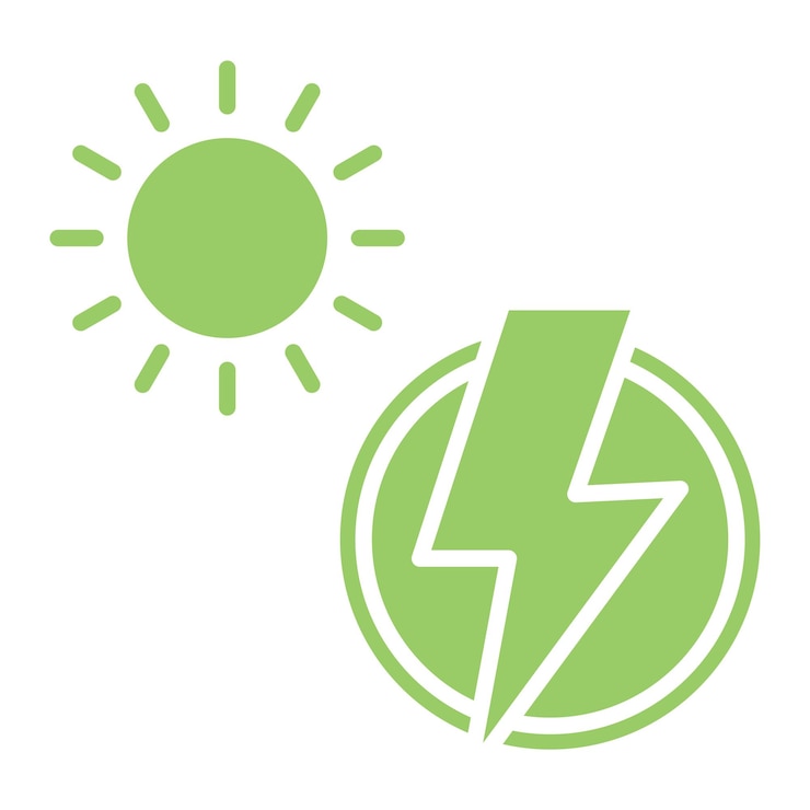 Vector vector design energy icon style