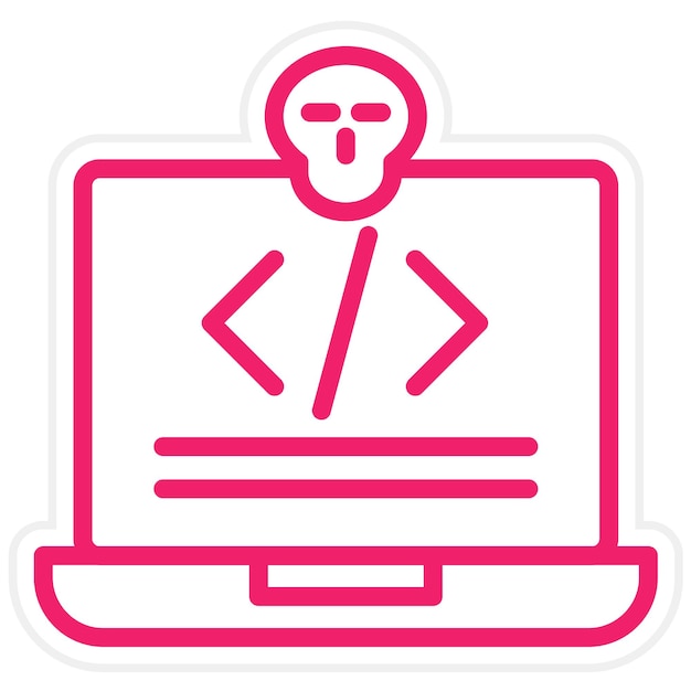 vector design exploit icon style