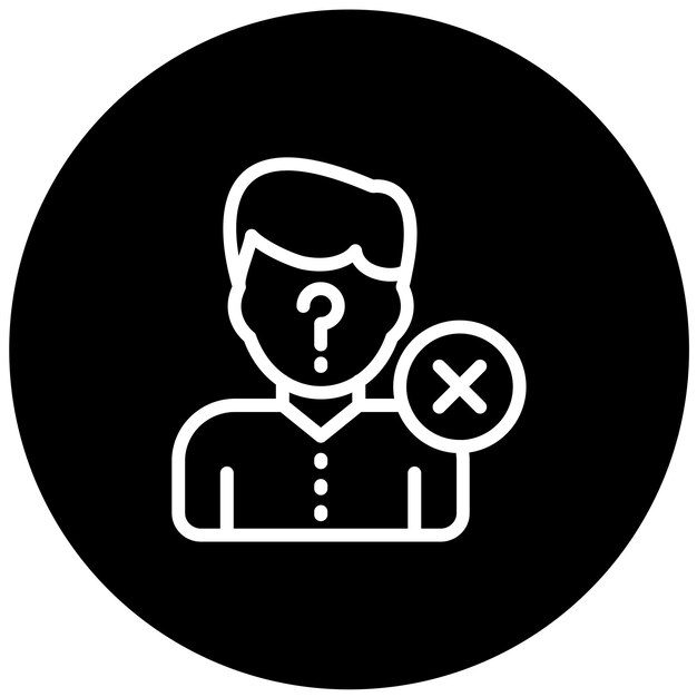 Vector Design Fake Followers Icon Style