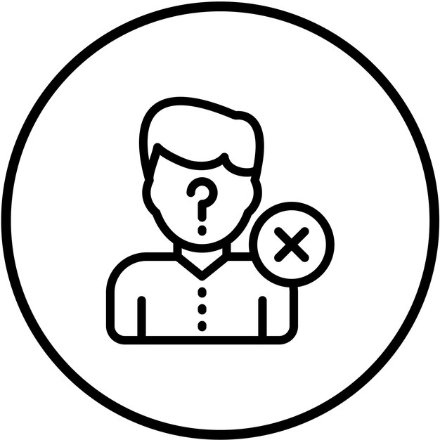 Vector Design Fake Followers Icon Style