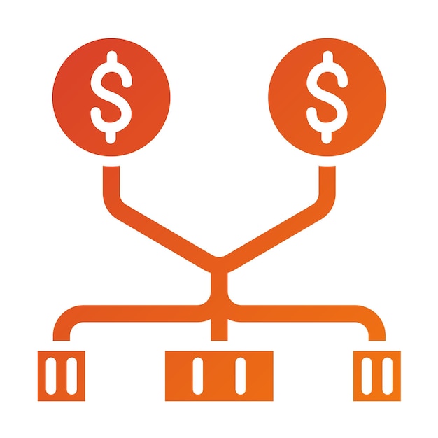 Vector Design Financing Options Icon Style