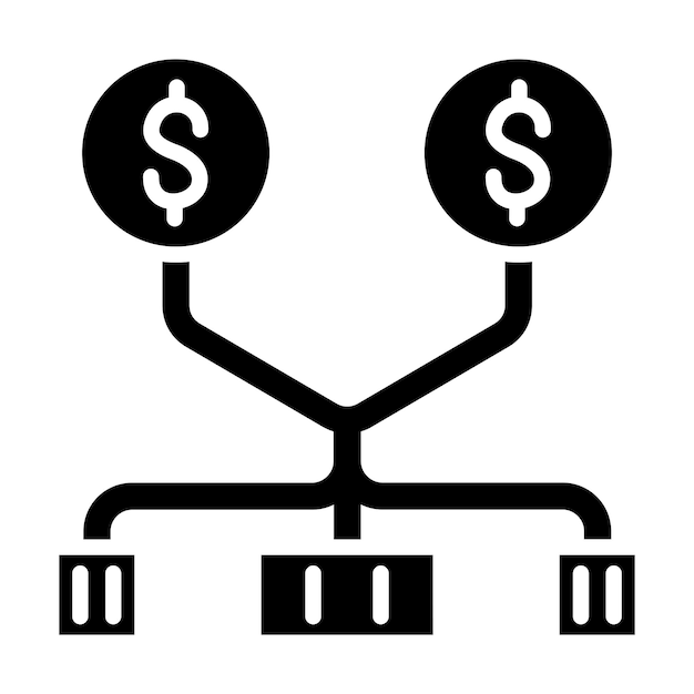 Vector Design Financing Options Icon Style