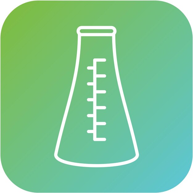 Vector Design Flask Icon Style