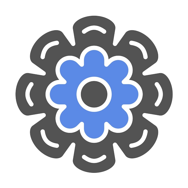 Vector Design Flower Icon Style